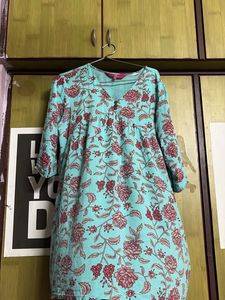 Floral Print Tunic Top