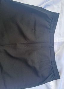 Wide Leg Black Pants - 26