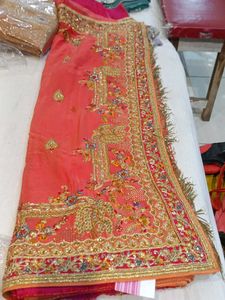 Embroidered Indian Saree (Minor Issue)