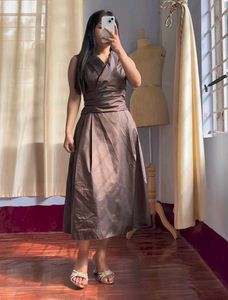 Elegant Brown renissance Dress