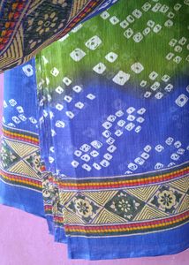 Beautiful Multicolour Saree