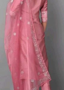 Pink Embroidered Salwar Kameez