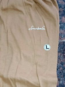 Tan Lounge Pants - Size L