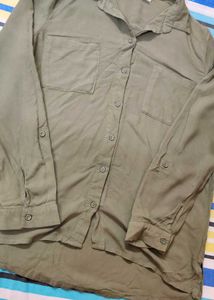 Pretty Olive Green Shirt 🎽😍❤️