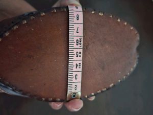 Punjabi Hand-Stitched Leather Jutti Size 7 UK