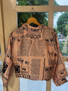 Gucci Inspired Print Top