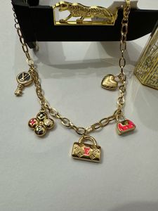 Charm LV Hanging Bracelet Anti Tarnish Luxury