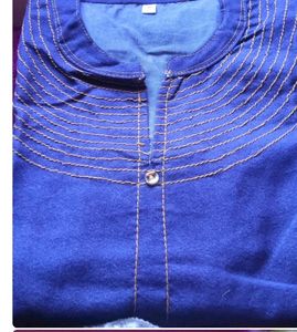 New Denim Kurta
