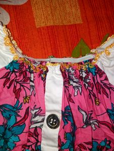 Pink Dress For Girls