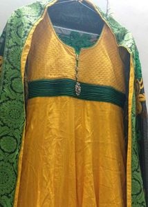 Elegant Anarkali Set &amp; Dupatta