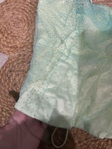 Sparkly Mint Green Corset Top
