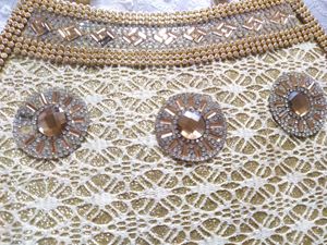 Cream Colored Handbag
