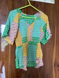Patterned Top