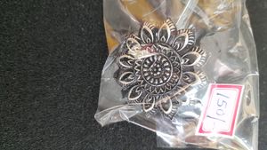 Big beautiful Oxidixed Finger ring