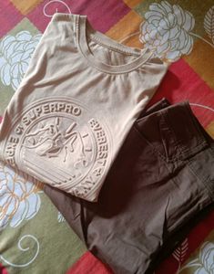 Combo Of Beige And Brown