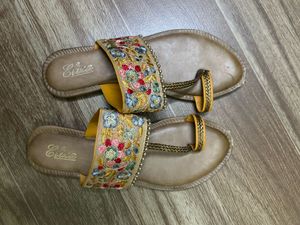 Embroidered Ethnic Sandals