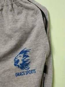 Grey Track Pants