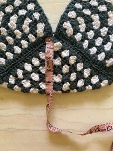Handmade Crochet Granny Square Bag