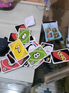 Uno Cards Colour Blind Edition.