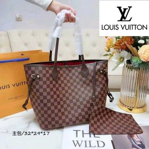 Louis Vuitton NEVERFULL TOTE BAG 2PC SET @SALE
