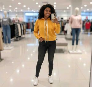 Coller Mustard Hoodie Sweatshirt