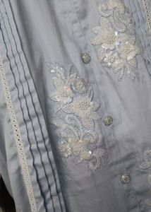 Elegant Embroidered Cord Set