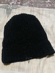 Black Beanie with Logo