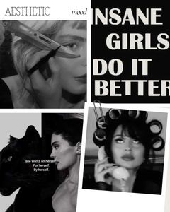 Aesthetic Black &amp; White Collage Kit (18 Prints)