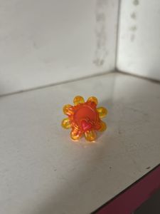 KinderJoy Kids’ Funky Orange Flower Ring