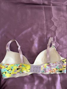 Floral Print Bra