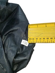 Faux Leather Edgy Black Romper Size XL