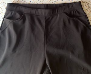 Women-Black Casual Pants