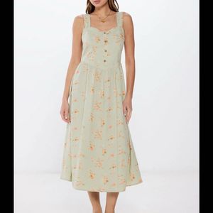 Floral Midi Sundress(brand new)