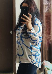 Zara Oversized Satin Shirt