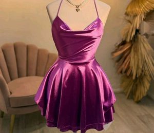 Short Satin Frock