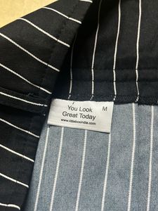 Striped Vest &amp; Skirt Set