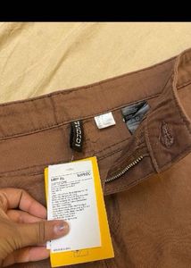 Brown Mini Skirt