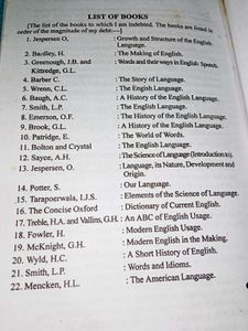 A Handbook Of English Philology