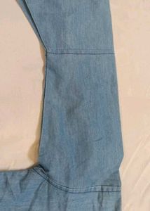 Cute Denim Top For Girls