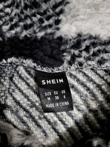 Cozy Plaid Crop Jacket