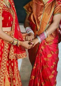 Red Saree