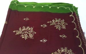 Combo buy one get free poly silk multi colou
