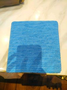 Macrame Blue Handmade Diary