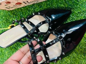 Bella Rosa Studded Mules