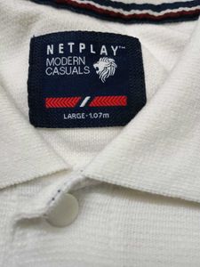 Men Polo Collar Tshirt And Netplay Pack Of 2