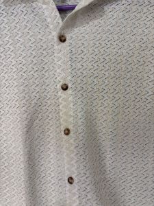 White Patterned Shirt