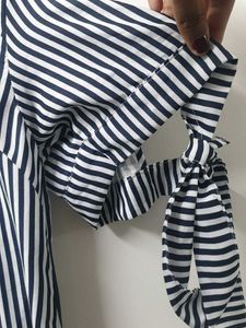 Striped Shirt Dress