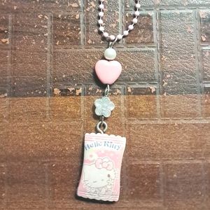 [Pink] Sanrio/Hello-Kitty Keychain