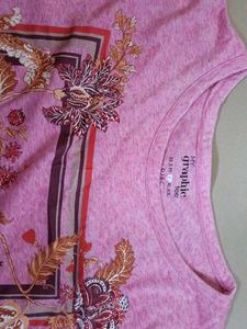Cotton Blend Short Sleeves Tshirt For Daily Use
