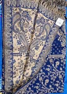 New Blue Kashmiri Shawl